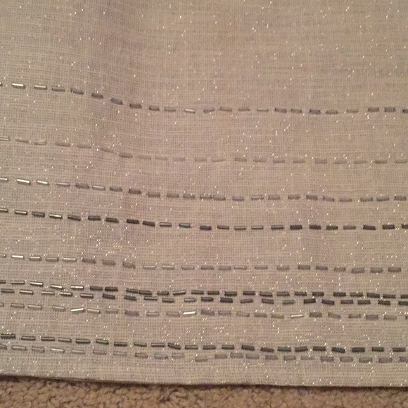 LOFT Silver thread dress - Picture 4 of 6